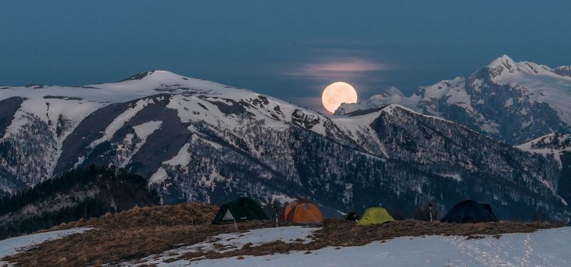 ЛУНА ВЗОШЛА - ЛУНЕ ДОРОГУ фото превью
