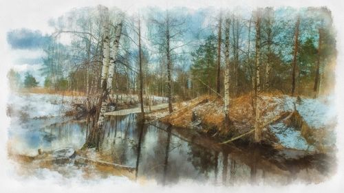 Весенняя акварель 2