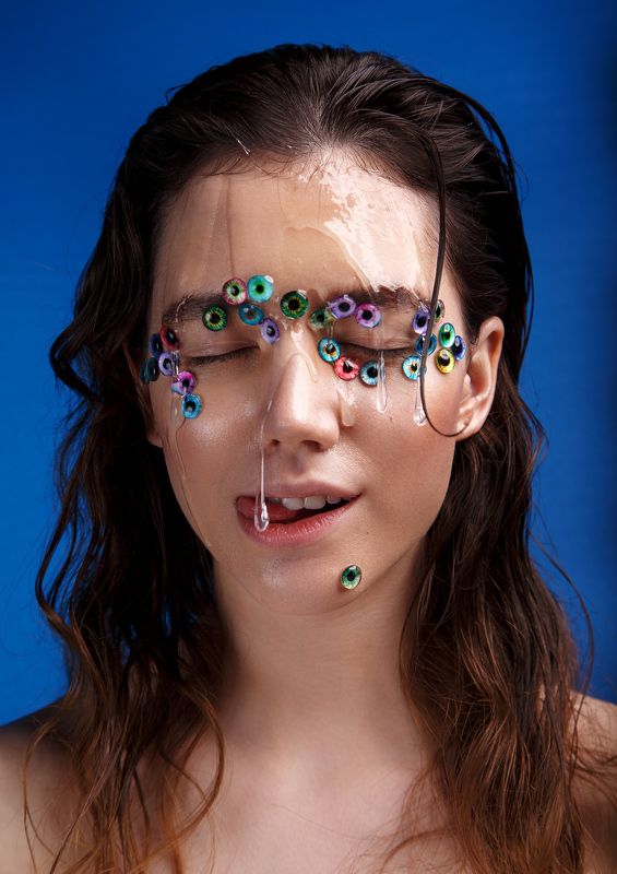 девушка, портрет, бьюти, макияж, beauty, portrait, retouch Slime фото превью