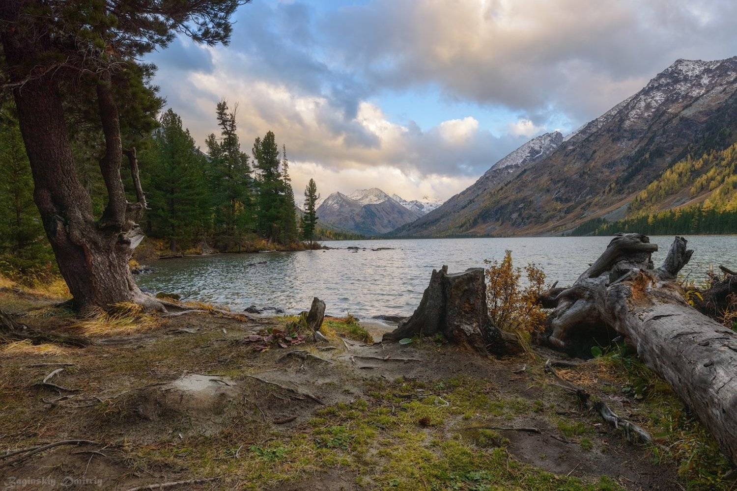 алтай, осень, озеро, горы, Dmitriy  Baginskiy
