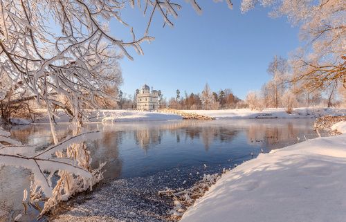 Зимняя река