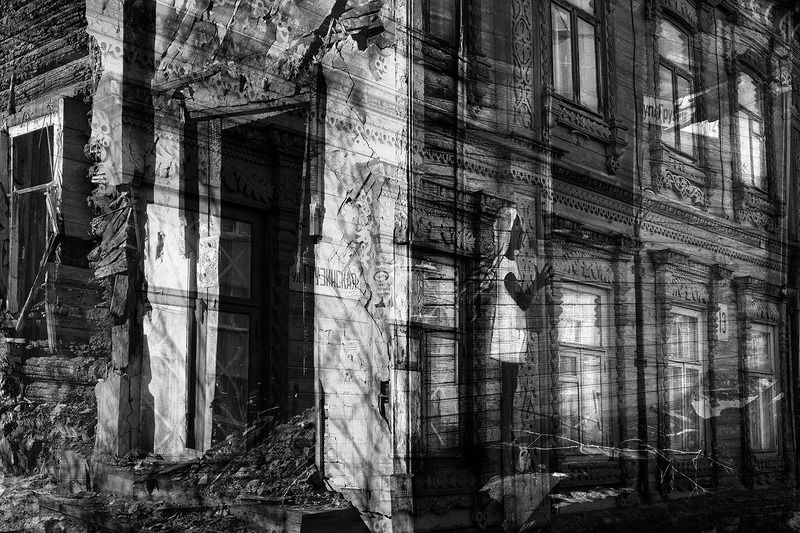 россия, нижний новгород, грузинская, дома, разруха *** фото превью