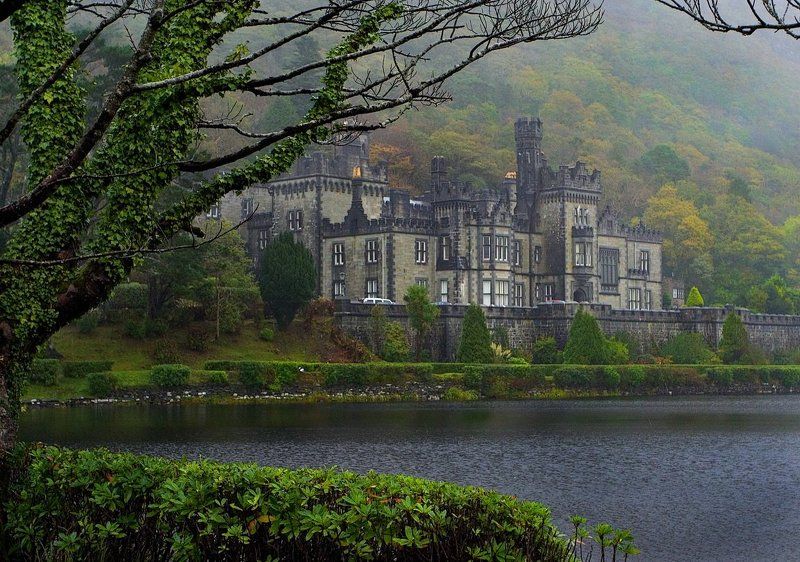 ирландия, аббатство, killemore Аббатство Killemore и дождь фото превью