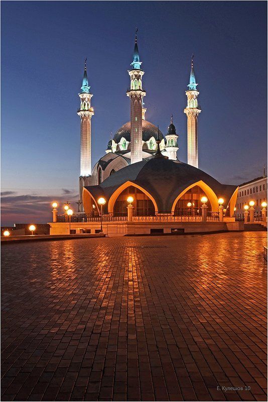казань, кул шариф, мечеть, закат, вечер, утро, рассвет, кулешов евгений, казанка, река, кремль, казанский кремль Казань... От заката до рассвета.... фото превью