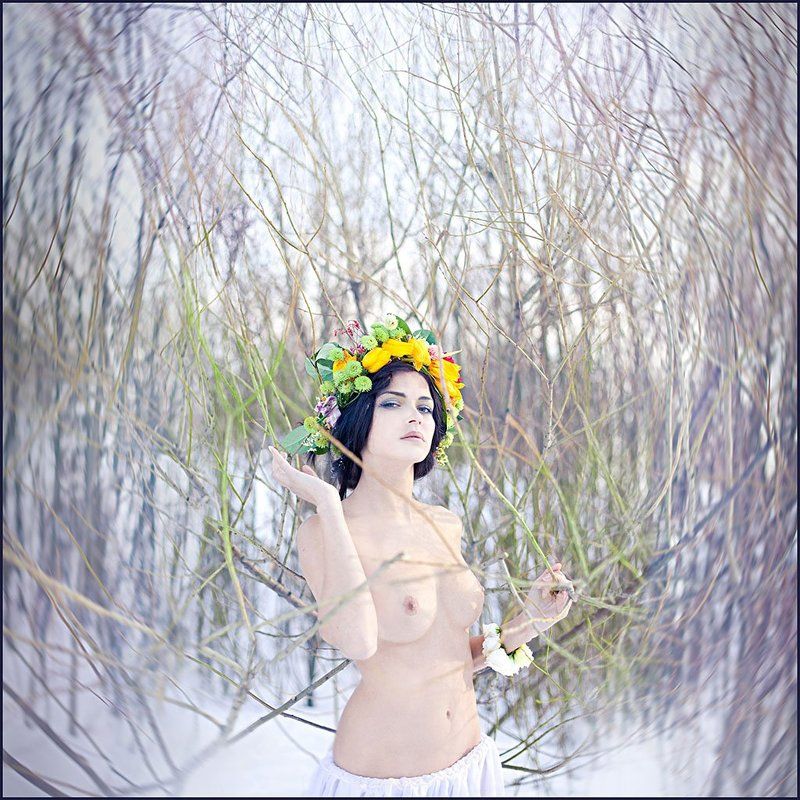 девушка, ню, весна Весне, блять, дорогу! фото превью