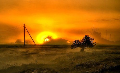 Разгорался пожар утра