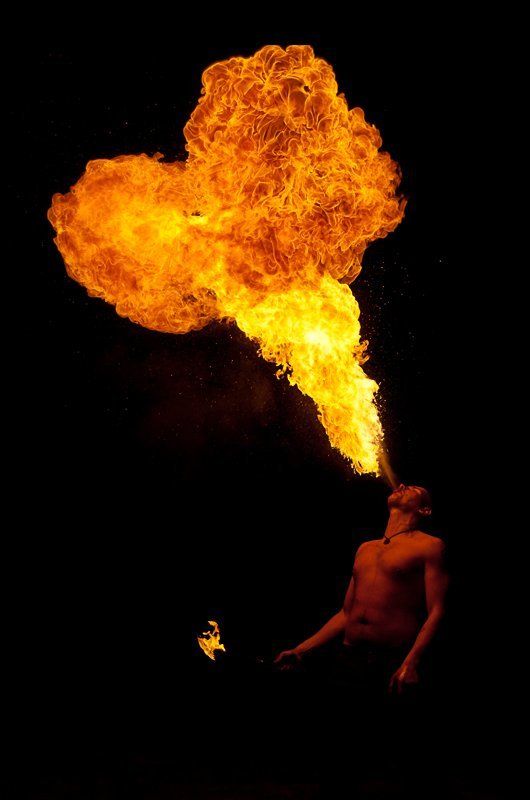 Фаершоу. Эксперименты с огнем. фото превью