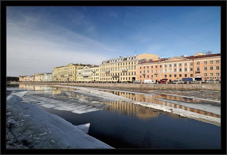 петербург, центр, фонтанка, весна, Kirill Shapovalov