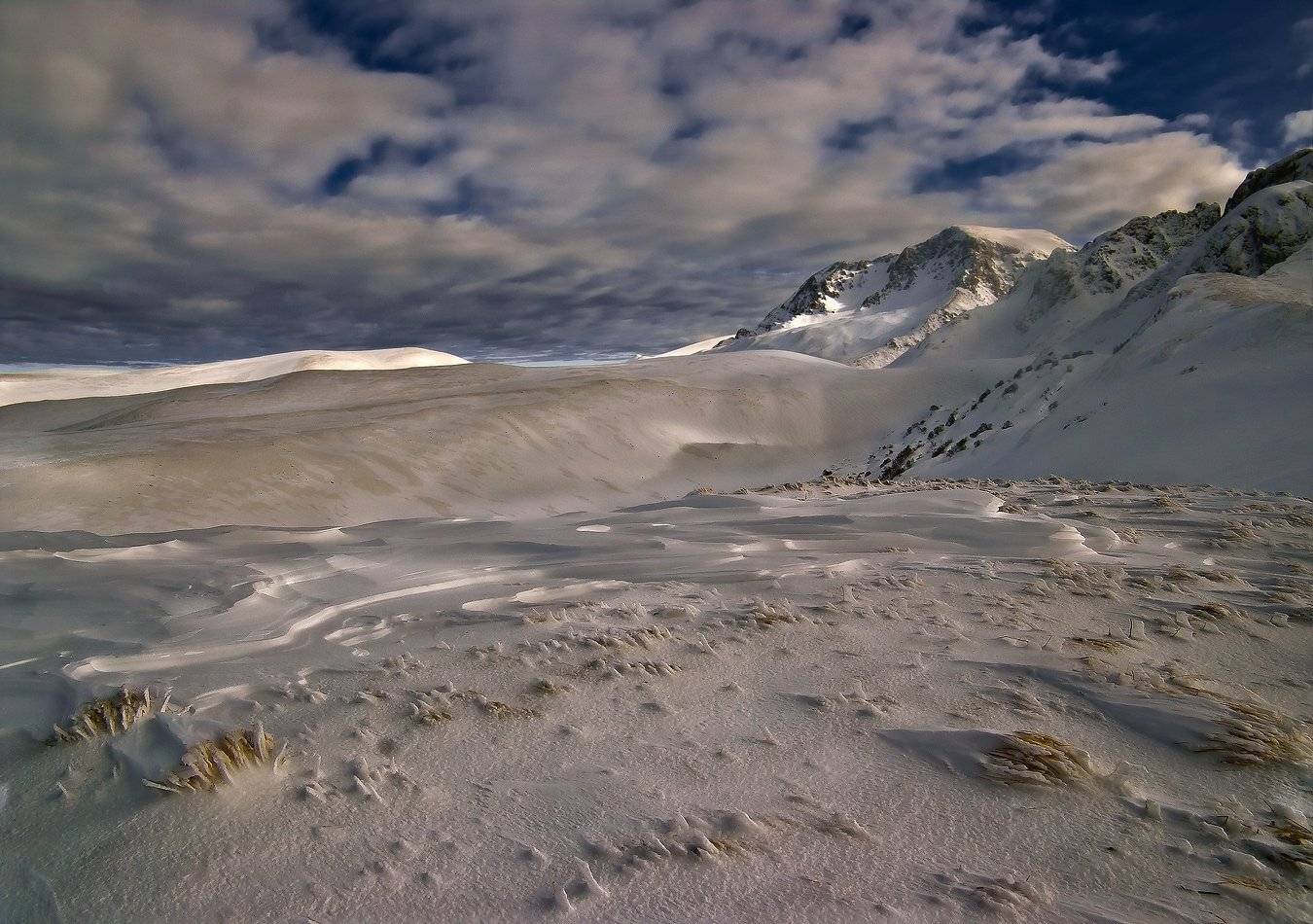 горы, кавказ, лаго-наки, пшеха-су, оштен, зима, ФЁДОР