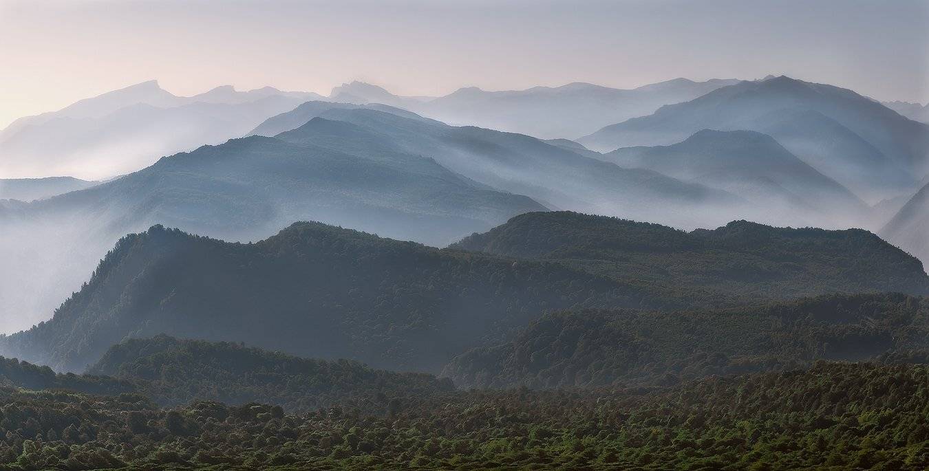 горы, кавказ, утро, лаго-наки, ФЁДОР
