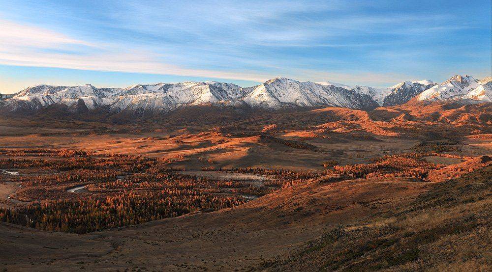 природа, пейзаж, алтай, горы, утро, рассвет, Sokolova Tatiana