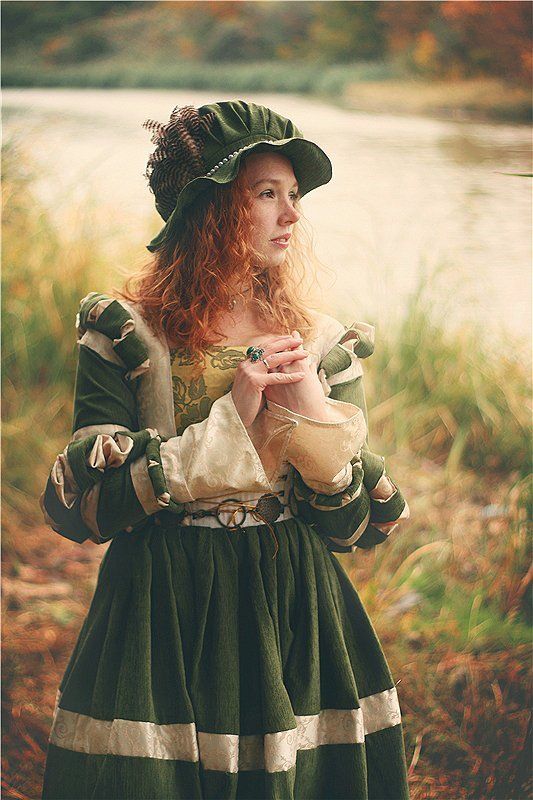 девушка, осень *** фото превью