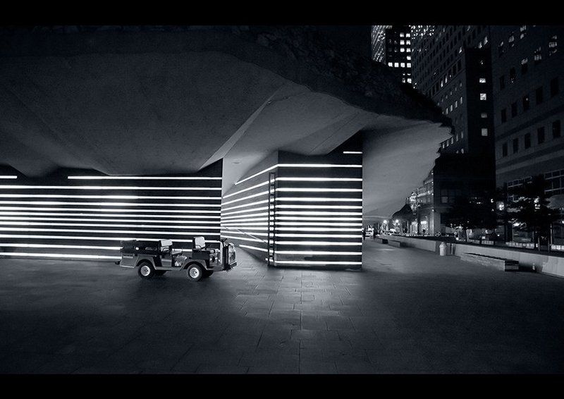 город, машина, нью-йорк, ночь, мемориал Still night фото превью