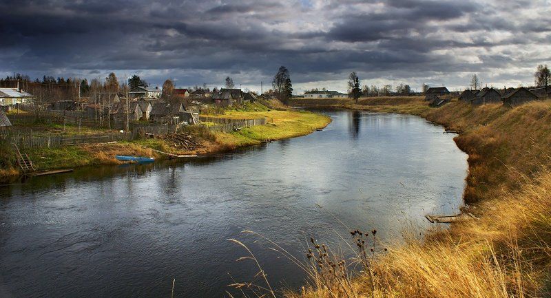 вологодчина,север,кема,мирный,осень осенние будни в Мирном фото превью