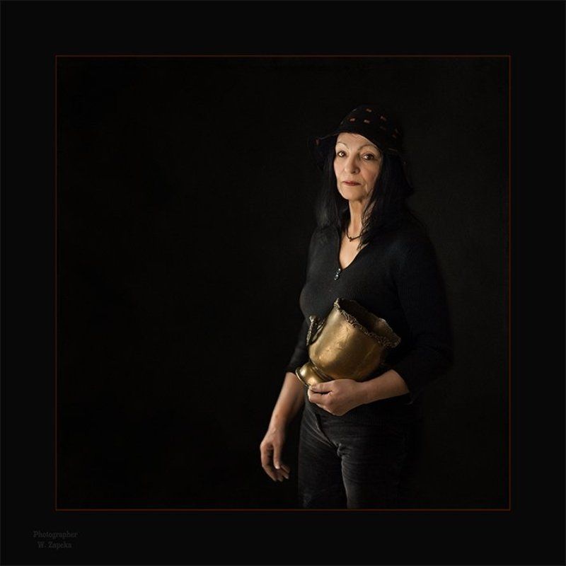 Портрет Дамы с ведерком для льда фото превью