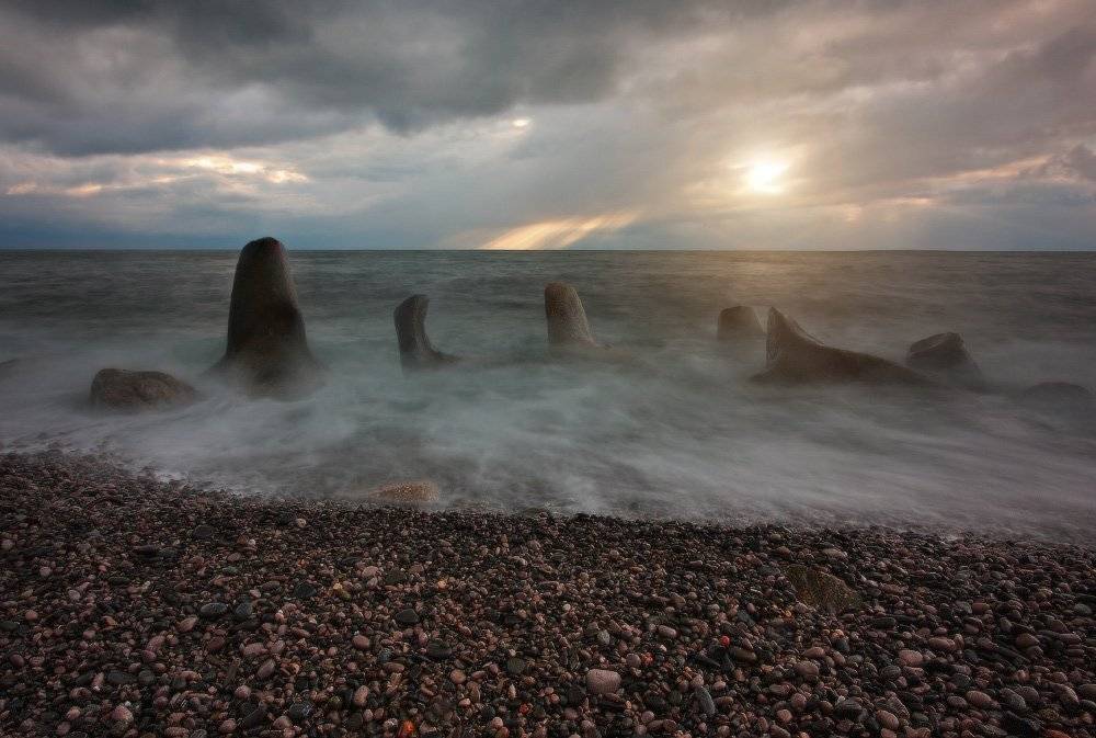 зима, кацивели, крым, море,утро, январь, Петриченко Валерий