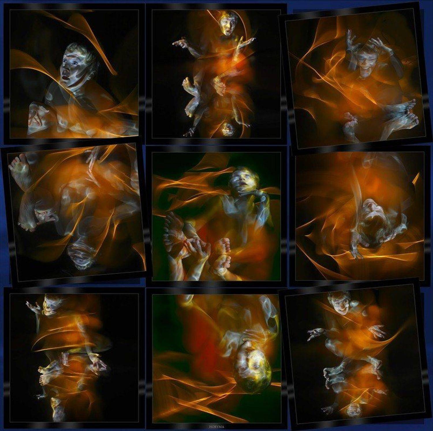 светографика, портрет, свет,  обнаженная_натура, роспись_по_телу, жанр, сюжет, ню, akt, мультикомпозиция, отражения, световые_сдвиги, HoryMa (ХориМа)