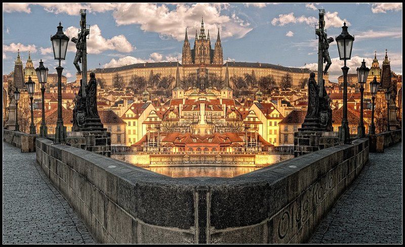 Прага зазеркальная фото превью