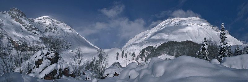 По дороге к перевалу*** фото превью