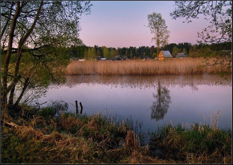 Про рассвет на реке... фото превью