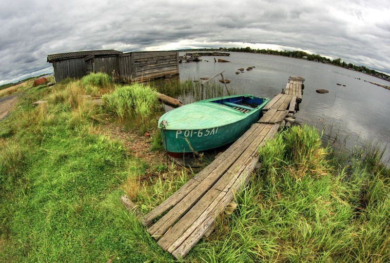 В устье реки Свирь. фото превью