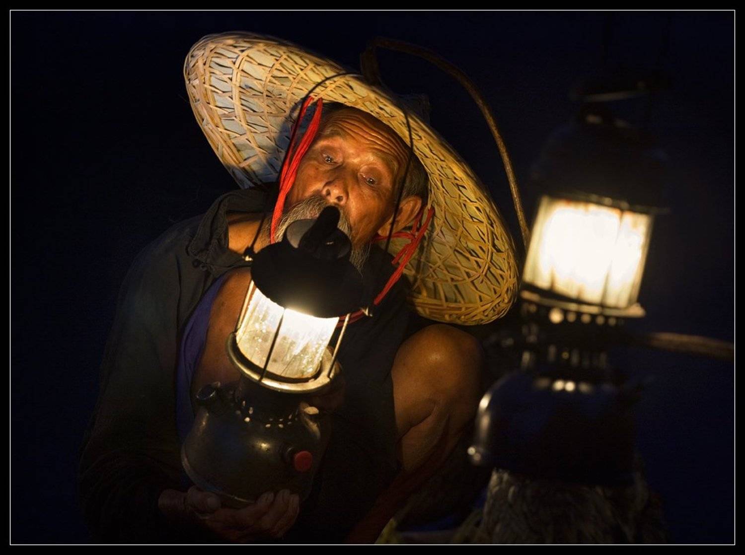 лампа, китаец, старик, Виктория Роготнева