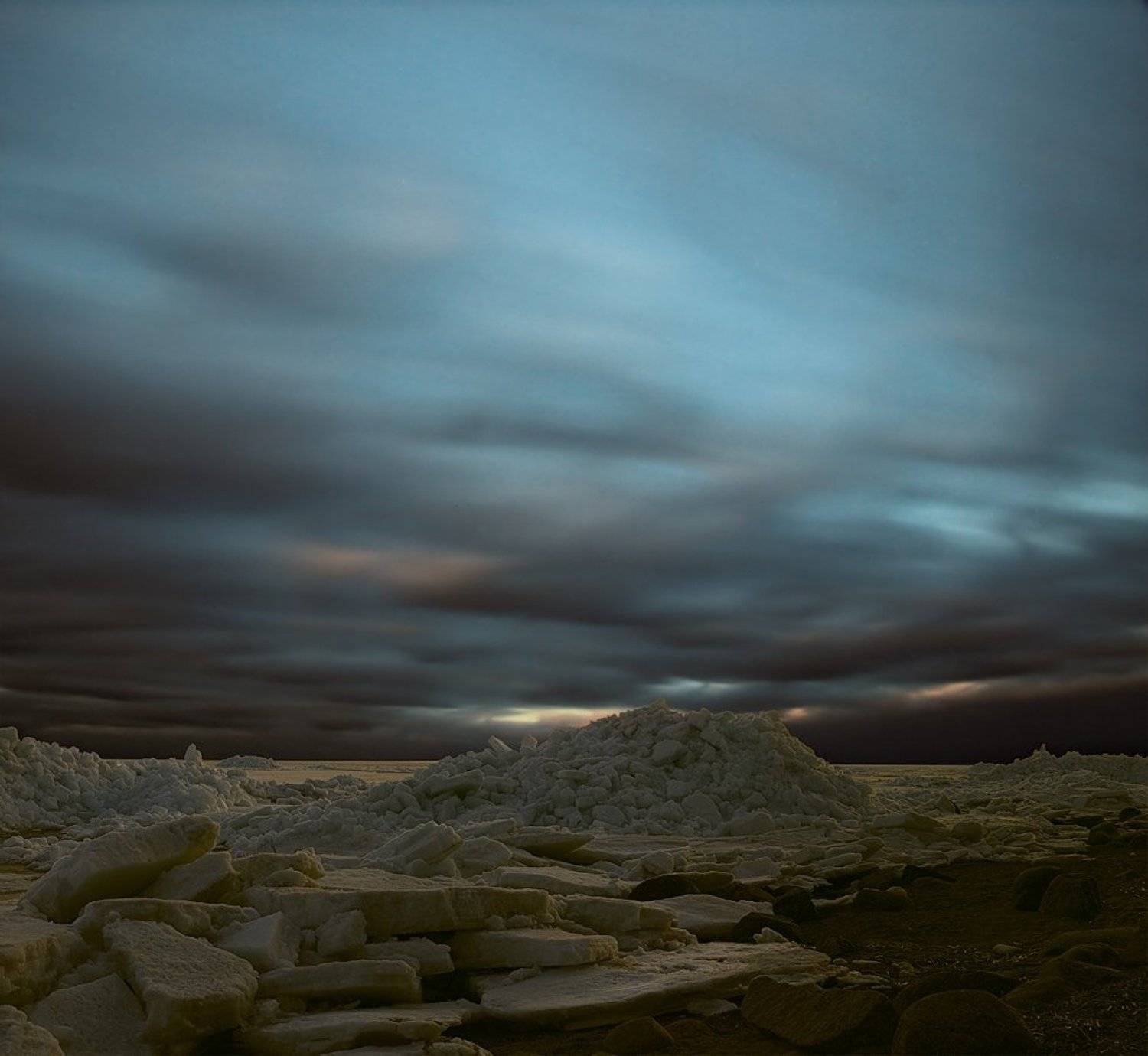 торос, торосы, закат, длинная выдержка, long exposure, zapravka2
