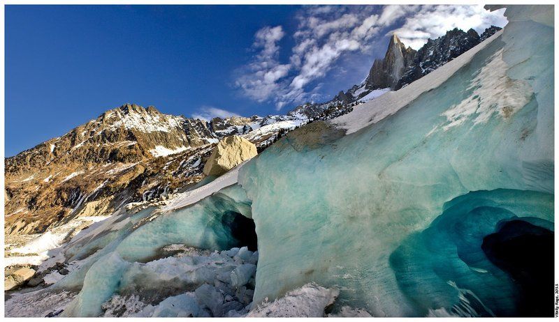 горы, франция, альпы, свобода, облака, закат, путь, выбор, монблан, лед, снег, пещеры Ледяные пещеры фото превью