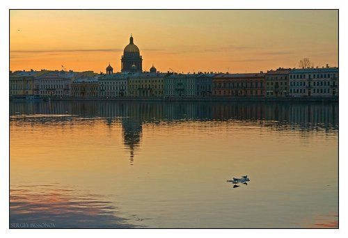 Весна. Утро. Петербург.