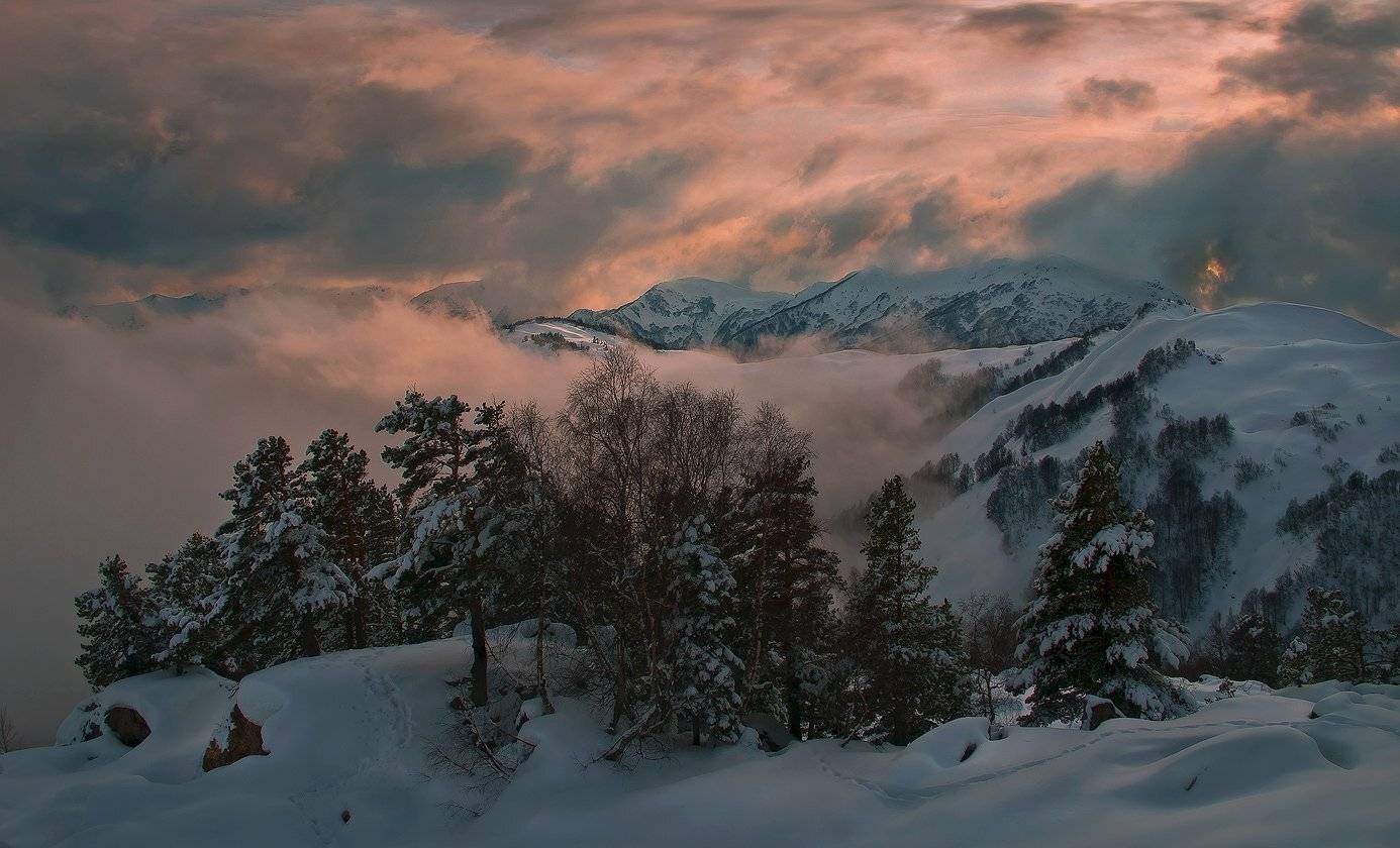 горы, кавказ, лаго-наки, ФЁДОР