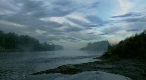 Акварельное утро