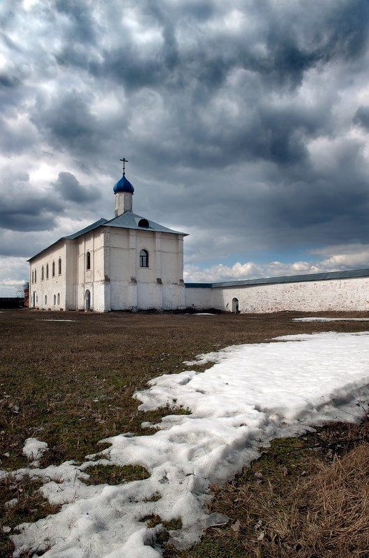 можайск, лужецкий, монастырь Поздняя весна фото превью