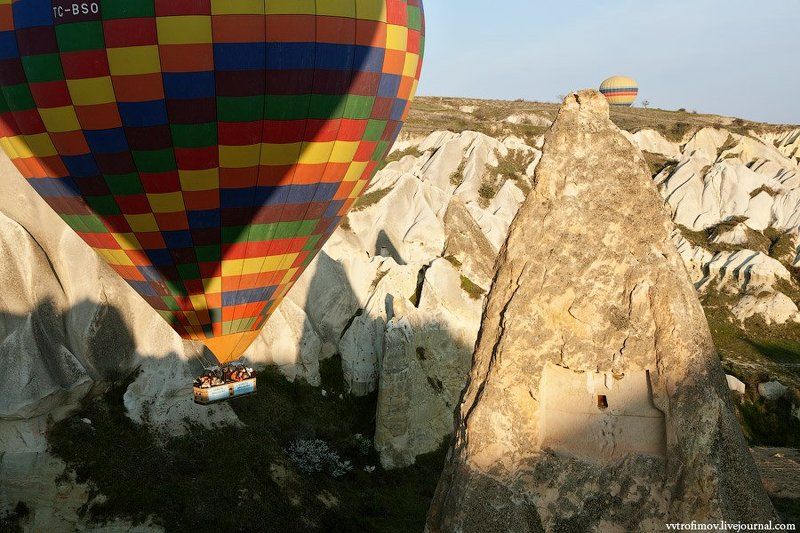 турция, каппадокия Про тень, форму и цвет фото превью