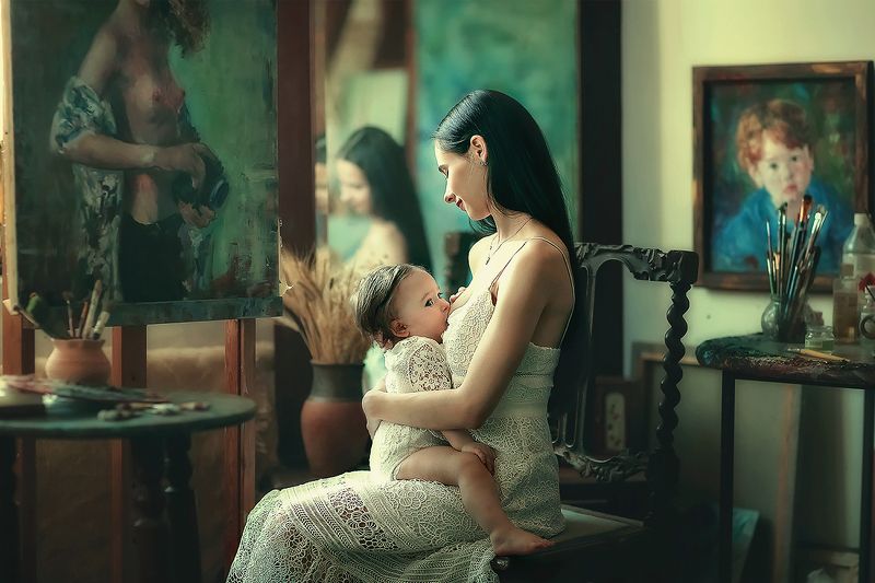 Художница фото превью