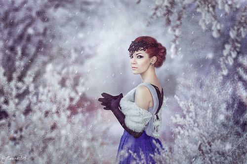 Fairy art / Winter fairy tale