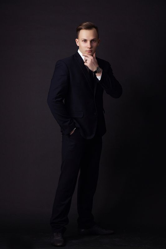 Businessman, portrait, studio, студия, портрет, бизнесмен Businessman фото превью