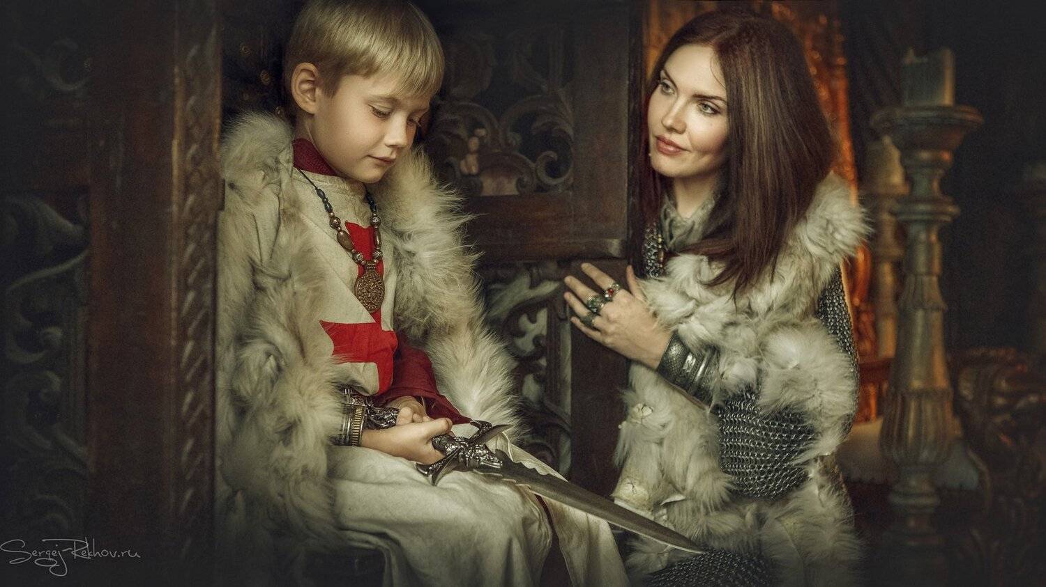 мать, сын, замок, кинжал, наследник, престол, rekhov, Сергей Рехов