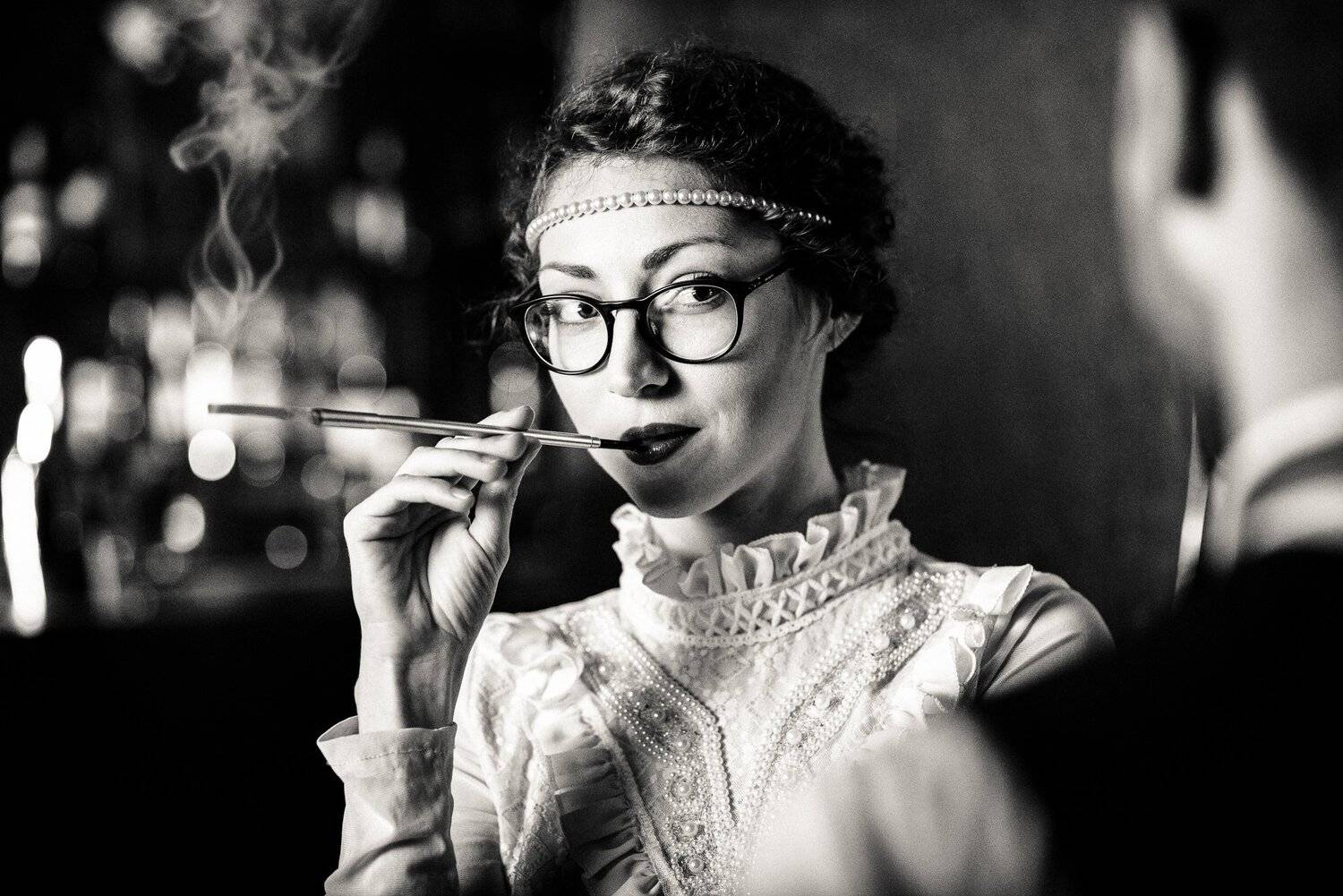 Portrait, Girl, Vintage, Black and white, , Александър Киричев