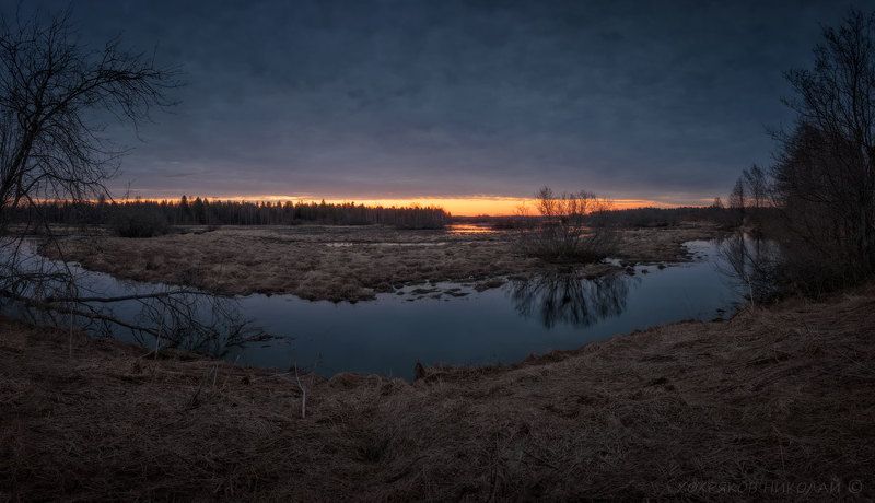история апрельского рассвета... фото превью