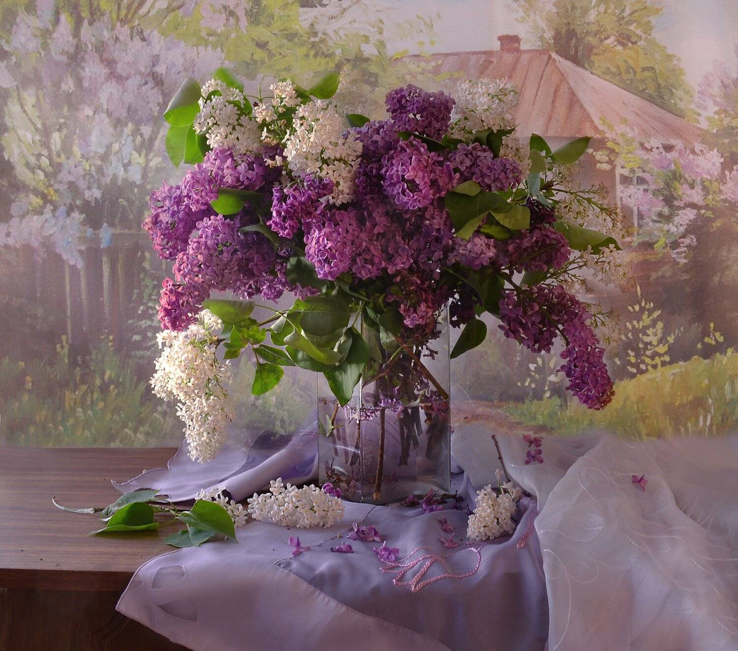 still life, натюрморт, цветы, фото натюрморт, стихи, сирень, лето, июнь, закат, Колова Валентина