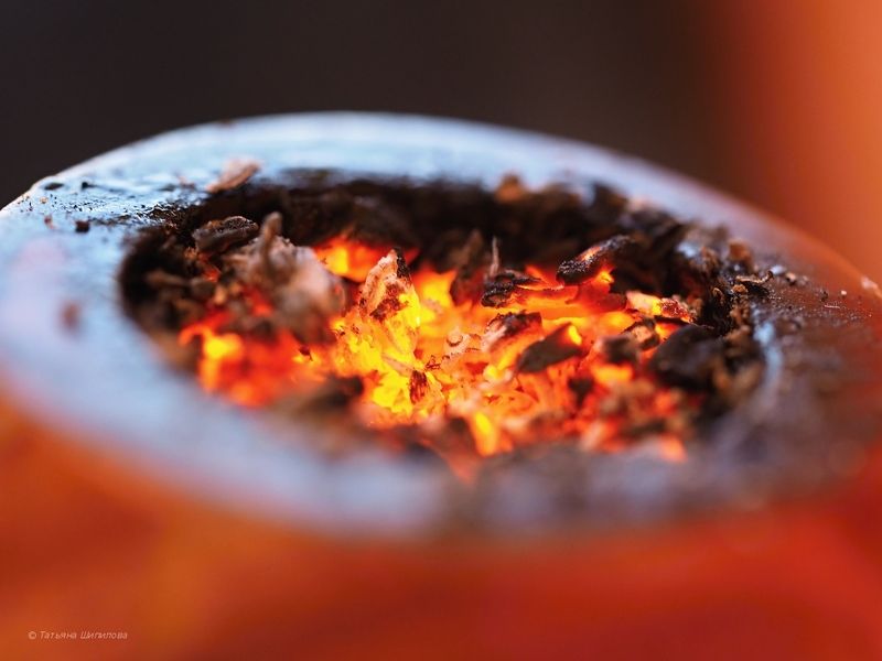 трубка, табак, курение, макро Табачок фото превью