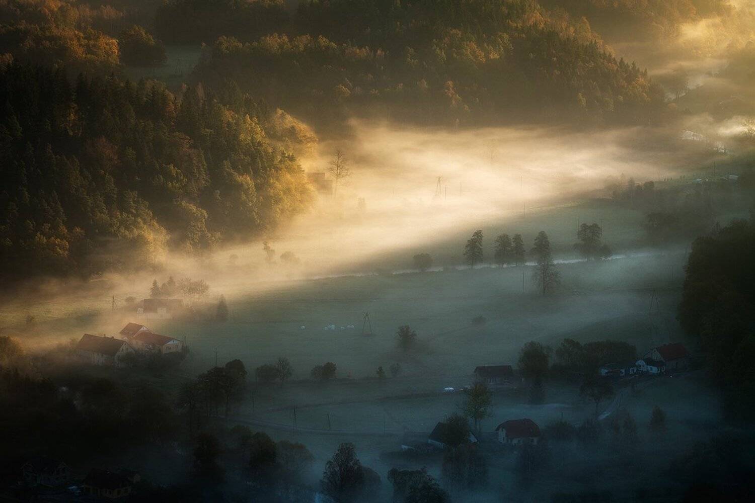 landscape,canon,mist,light,autumn, Iza i Darek Mitręga