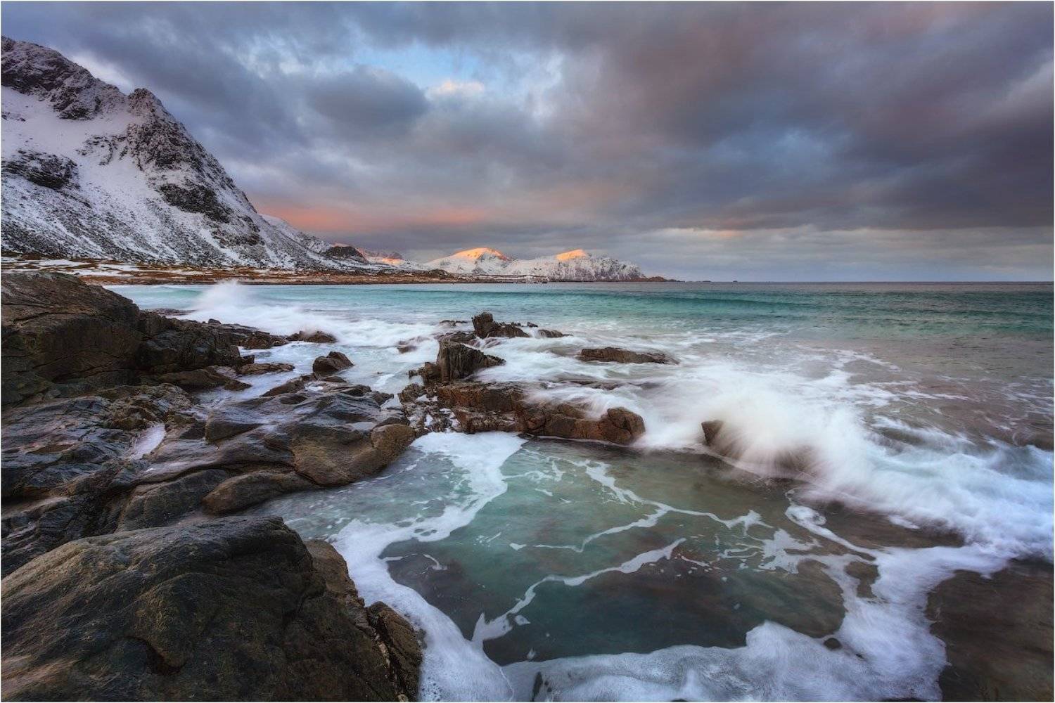 skagsanden beach,lofoten islands.norway., Николай Бузмаков