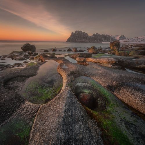 Uttakleiv Beach, Norway