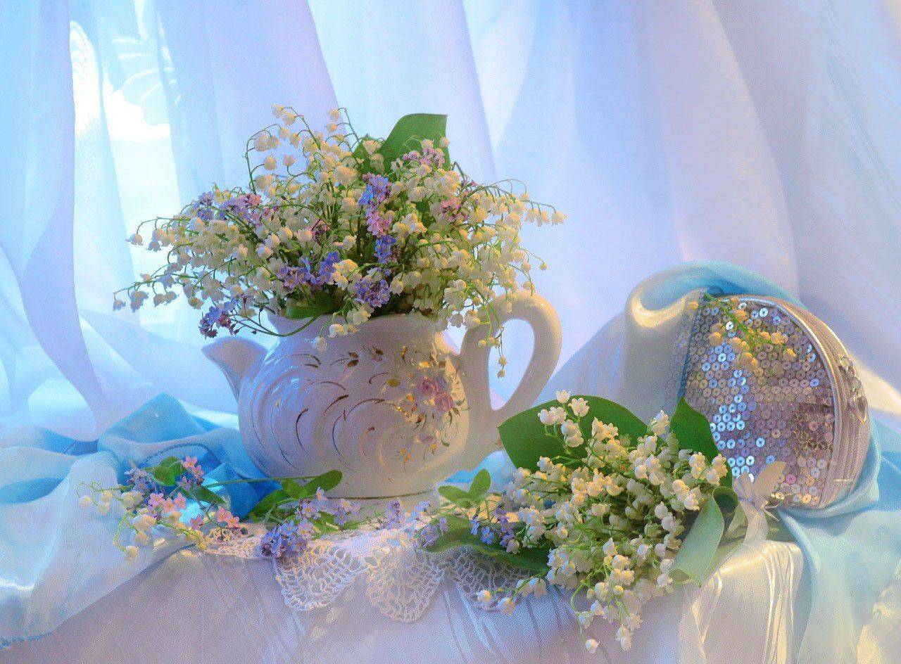 still life,натюрморт, цветы, фото натюрморт, май, ландыши, весна, Колова Валентина