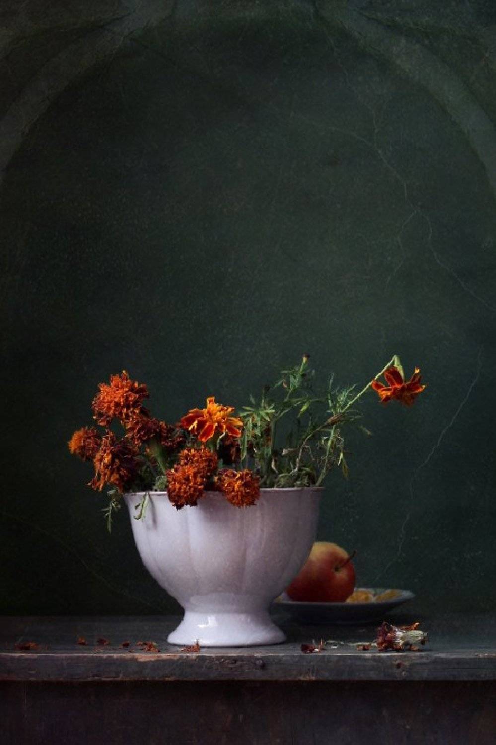 натюрморт, цветы, увядание, Курочкина Диана