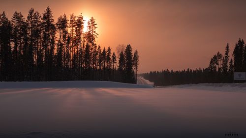Карельский закат.