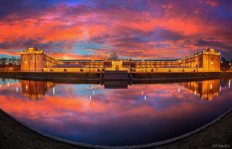 санкт-петербург, артиллерийский музей, закат Город-музей фото превью