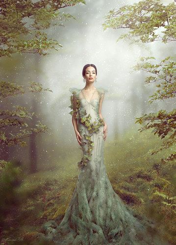 Fairy art /  Forest nymph