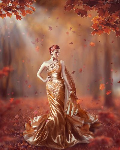 Fairy art / Golden autumn